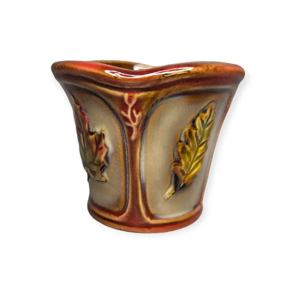 Ceramic Fall Autumn Thanksgiving Votive Candle Holder